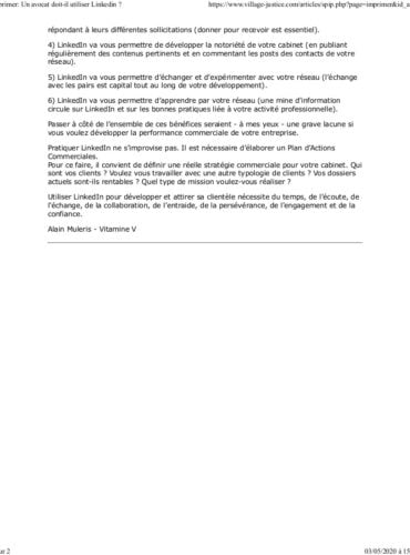 un avocat doit il utiliser LinkedIn 2